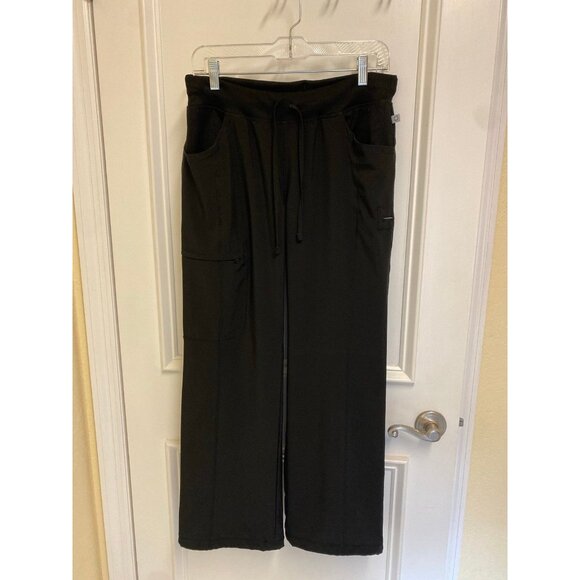 Cherokee Infinity Black Scrub Uniform Set Size Large & Medium Petite - Picture 6 of 12